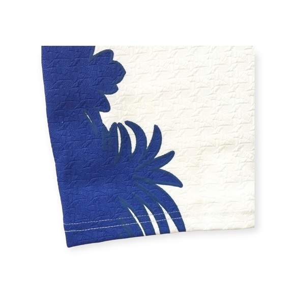 new LF Mika & Gala ༄ Textured Leaf Print Mini Skirt ༄ Jewel Tone Cobalt + White - Picture 10 of 16